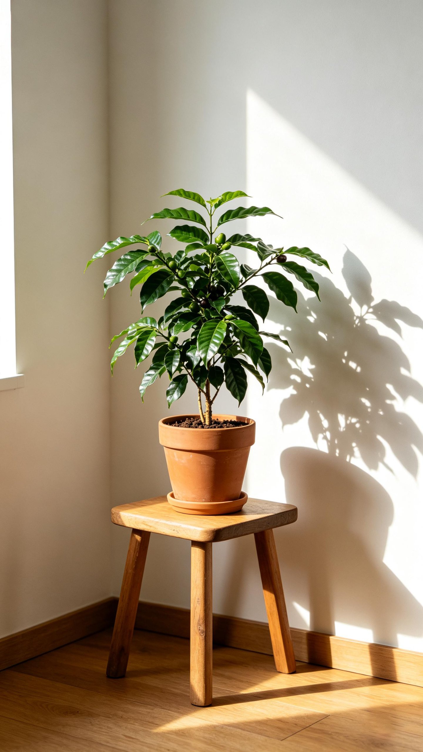 Green Schefflera Plant