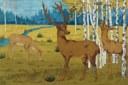 Master the Art of Wildlife Illustration: Painting a Majestic Stags in Oils