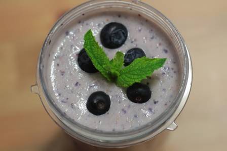Blueberry Milkshake Recipe